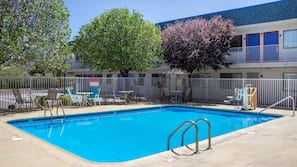 Seasonal outdoor pool