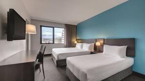 In-room safe, desk, blackout curtains, iron/ironing board