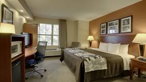 In-room safe, desk, laptop workspace, iron/ironing board