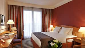 Premium bedding, in-room safe, desk, soundproofing