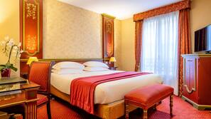 Minibar, in-room safe, desk, blackout drapes