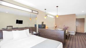In-room safe, desk, iron/ironing board, cots/infant beds