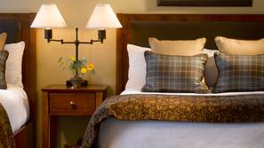 1 chambre, literie de qualité supérieure, coffre-forts dans les chambres