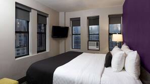 In-room safe, blackout drapes, iron/ironing board