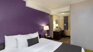 In-room safe, blackout drapes, iron/ironing board
