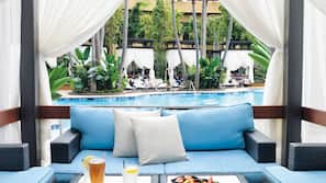 2 indoor pools, cabanas (surcharge), sun loungers