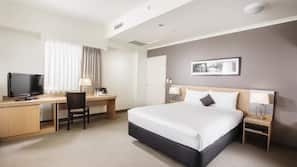 In-room safe, desk, iron/ironing board, free cribs/infant beds
