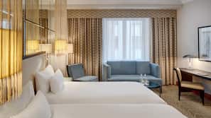 Premium bedding, minibar, in-room safe, desk