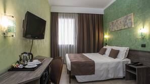 Biancheria da letto di alta qualità, minibar, una cassaforte in camera