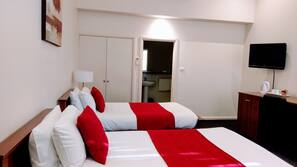 Individually furnished, iron/ironing board, free WiFi, alarm clocks