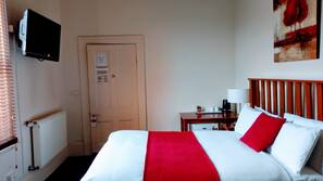Individually furnished, iron/ironing board, free WiFi, alarm clocks