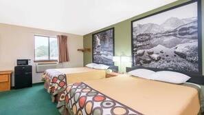 Iron/ironing board, free cribs/infant beds, rollaway beds, free WiFi