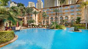 6 outdoor pools, pool cabanas (surcharge), pool umbrellas