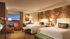 Premium bedding, pillowtop beds, minibar, in-room safe