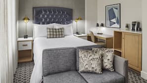 Premium bedding, pillowtop beds, in-room safe, individually decorated
