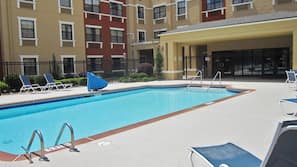 Seasonal outdoor pool