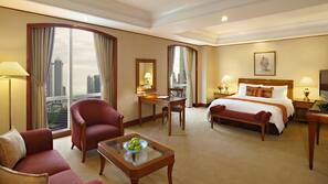 Minibar, in-room safe, desk, blackout curtains