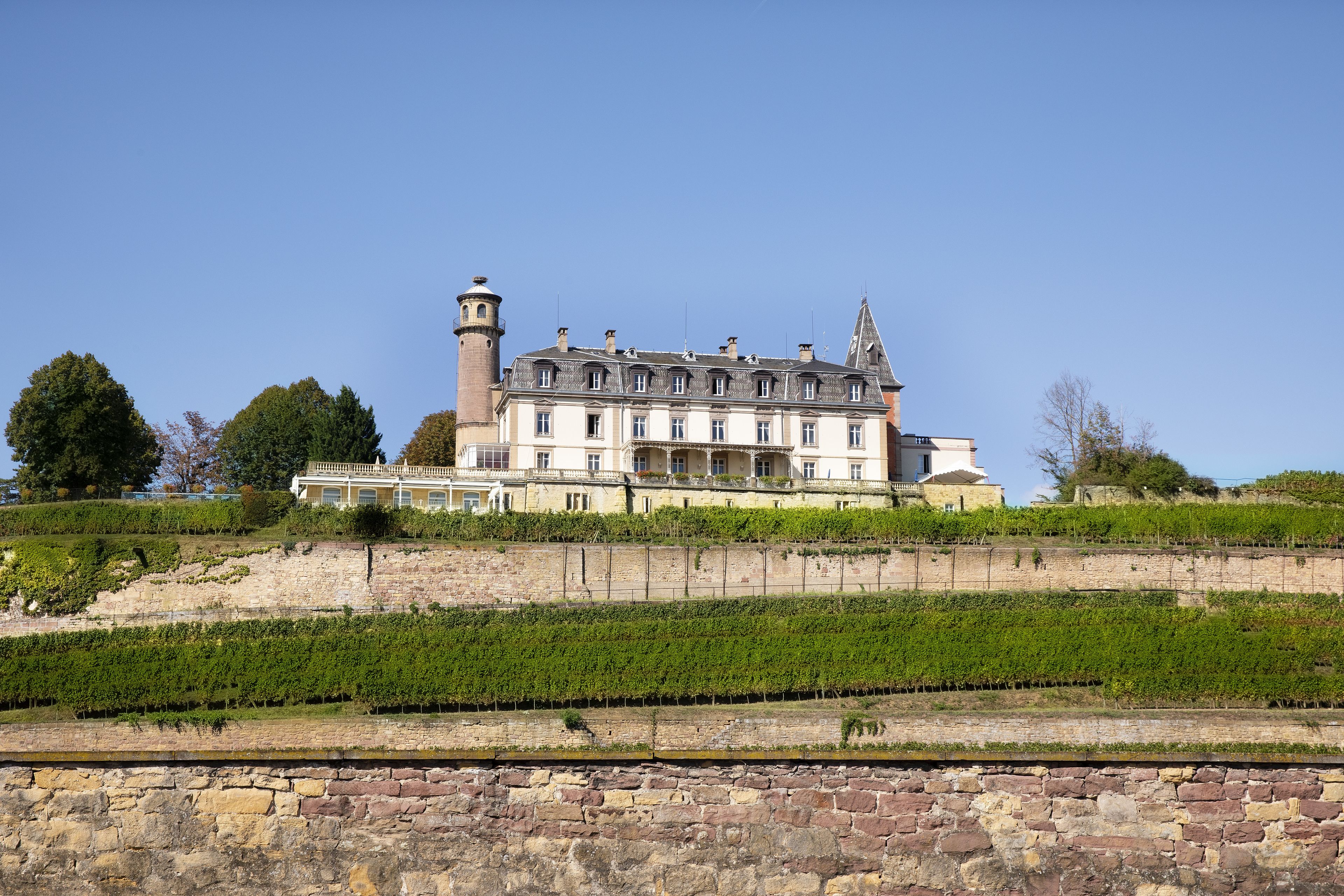 Château d'Isenbourg in Rouffach, France