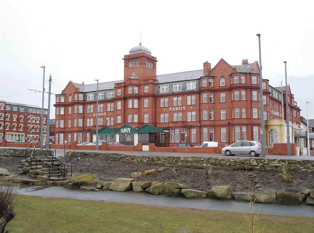 Front of property - evening/night, Savoy Blackpool Hotel