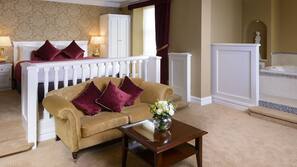 Hypo-allergenic bedding, in-room safe, individually decorated