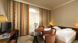 Minibar, in-room safe, desk, blackout curtains