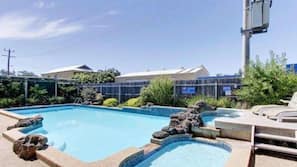 Seasonal outdoor pool
