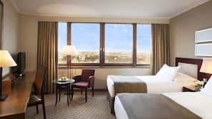 Premium bedding, minibar, in-room safe, desk
