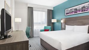 Desk, iron/ironing board, free WiFi, linens