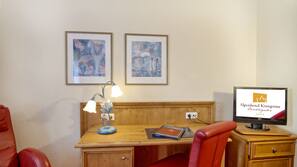 In-room safe, desk, iron/ironing board, free WiFi
