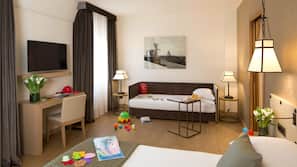1 chambre, minibar, coffre-forts dans les chambres, bureau