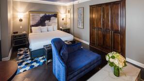 Premium bedding, in-room safe, blackout drapes, iron/ironing board
