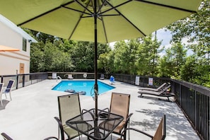 Seasonal outdoor pool