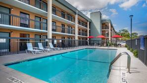 Seasonal outdoor pool