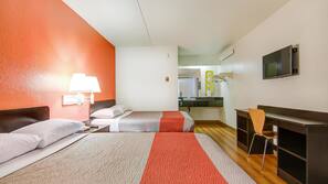 Free WiFi, linens