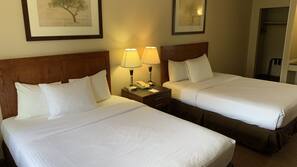 Desk, iron/ironing board, free cots/infant beds, free WiFi
