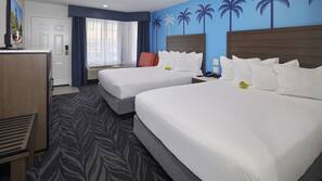 In-room safe, iron/ironing board, free cots/infant beds, free WiFi
