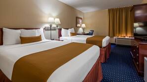 In-room safe, laptop workspace, iron/ironing board