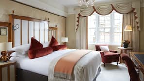 Egyptian cotton sheets, premium bedding, pillow top beds, in-room safe