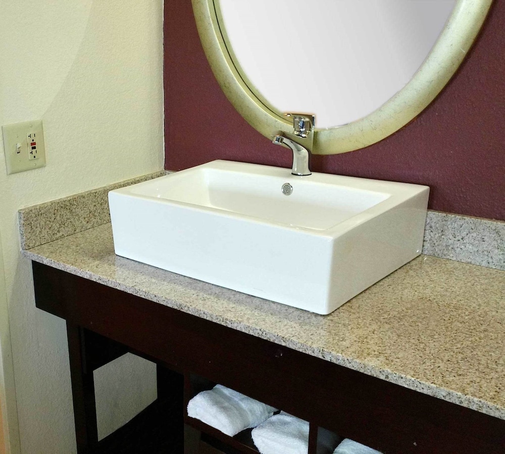 Bathroom, Red Roof Inn PLUS+ Chicago - Hoffman Estates