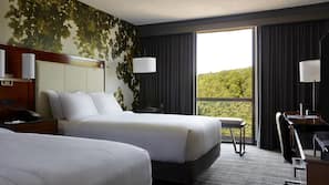 1 bedroom, premium bedding, down comforters, pillowtop beds