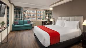 In-room safe, desk, blackout drapes, iron/ironing board