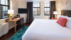 Egyptian cotton sheets, premium bedding, pillow top beds, in-room safe
