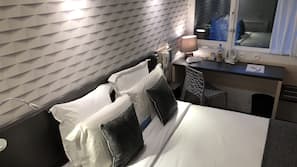 1 bedroom, premium bedding, individually decorated