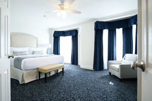 Premier Suite with Balcony | Premium bedding, individually decorated, blackout drapes