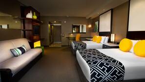 In-room safe, desk, blackout drapes, iron/ironing board