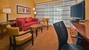 In-room safe, desk, iron/ironing board, free cribs/infant beds
