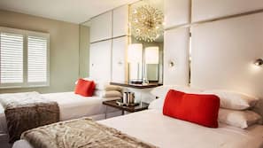 Premium bedding, pillow top beds, minibar, in-room safe