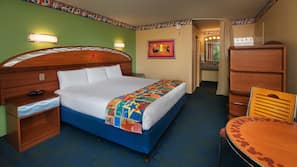 In-room safe, laptop workspace, blackout curtains, iron/ironing board