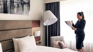 In-room safe, desk, iron/ironing board, free cots/infant beds