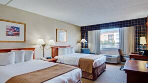In-room safe, desk, blackout curtains, iron/ironing board